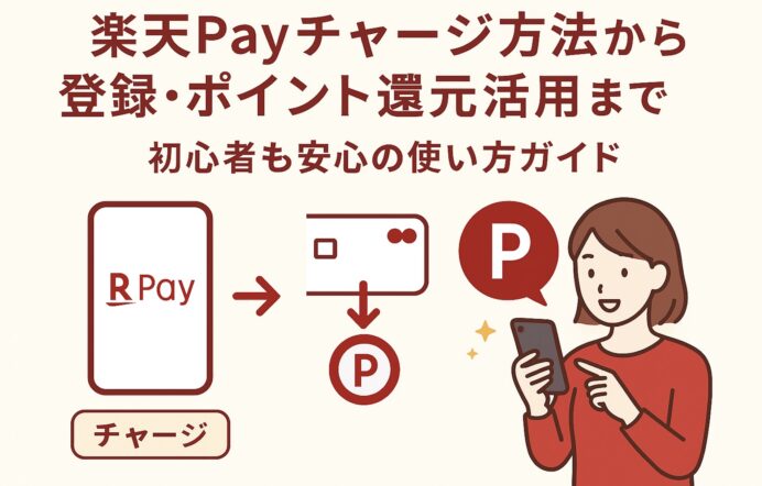 楽天Payチャージ方法から登録・ポイント還元活用まで|初心者も安心の使い方ガイド
