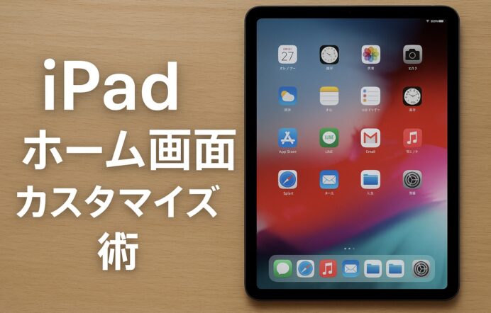【保存版】iPadホーム画面カスタマイズ術|中~上級者向け裏技10選