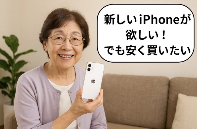 60代のお母さんでも安心！iPhoneを一番お得に購入する方法ガイド